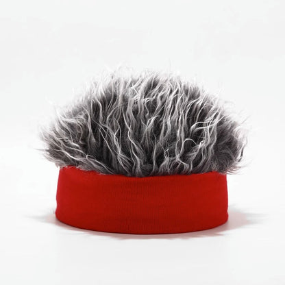 💥Unisex Hip-Hop Wig Hat – Grunge Style, Soft and Comfortable & Perfect for Parties and Costumes ✨