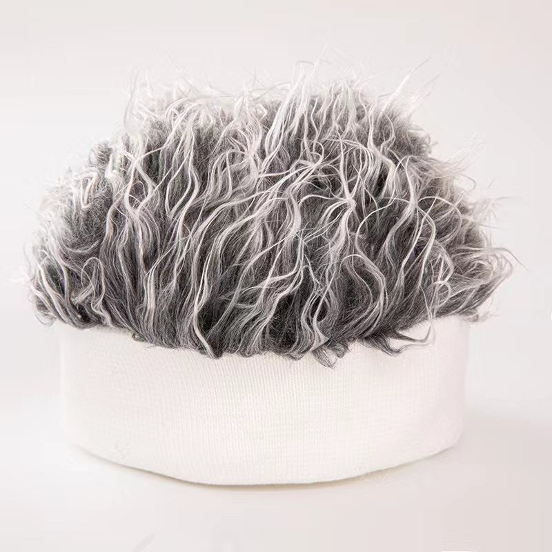 💥Unisex Hip-Hop Wig Hat – Grunge Style, Soft and Comfortable & Perfect for Parties and Costumes ✨