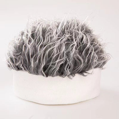 💥Unisex Hip-Hop Wig Hat – Grunge Style, Soft and Comfortable & Perfect for Parties and Costumes ✨