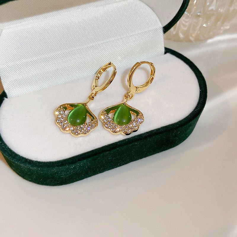 💎Delicate Ginkgo Leaf Earrings – Romantic Valentine's Day Gift🌿