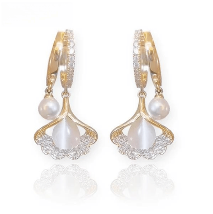 💎Delicate Ginkgo Leaf Earrings – Romantic Valentine's Day Gift🌿