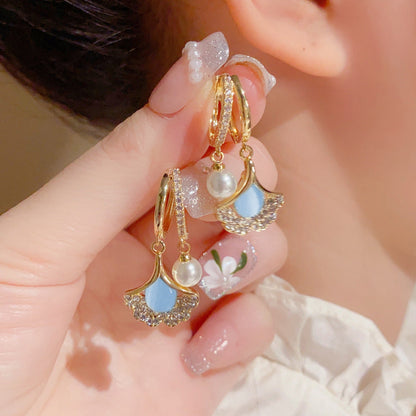 💎Delicate Ginkgo Leaf Earrings – Romantic Valentine's Day Gift🌿