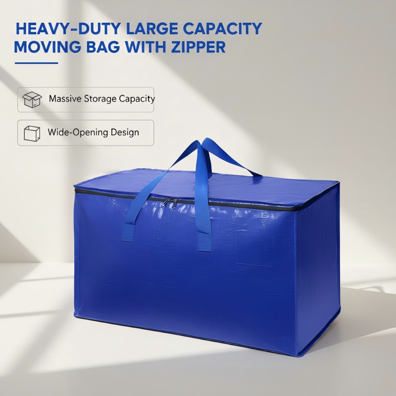 Heavy-Duty Large Capacity Moving Bag with Zipper