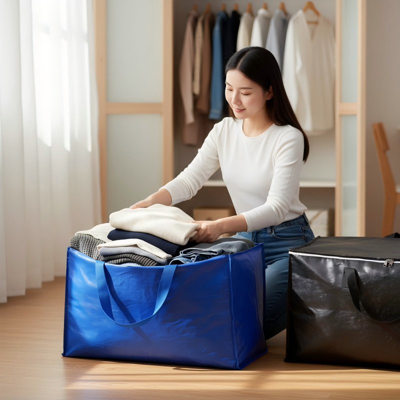 Heavy-Duty Large Capacity Moving Bag with Zipper