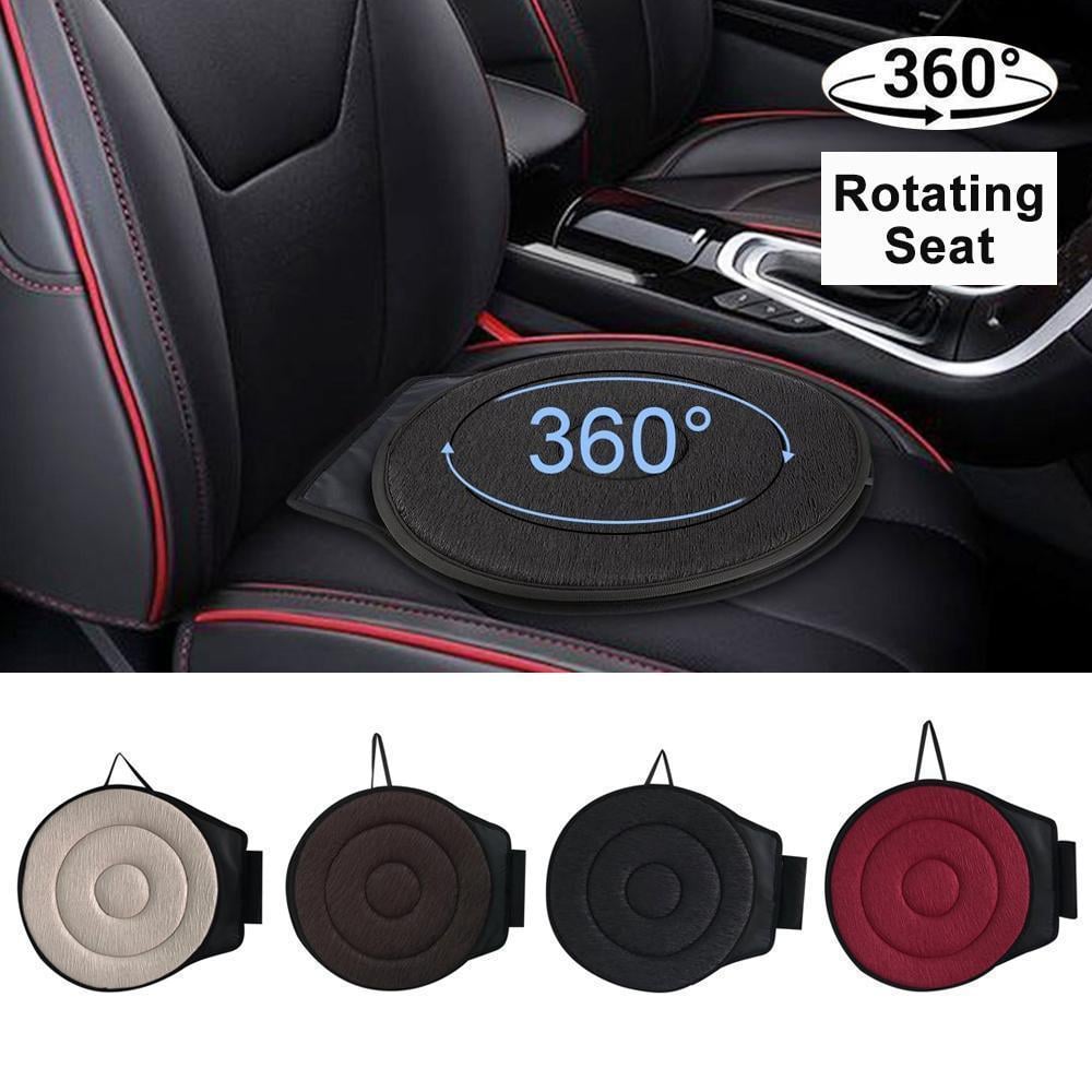 🪑✨360° Rotating Seat Cushion - Ergonomic Support for Office Chair and Car with Memory Foam Core🔄💺