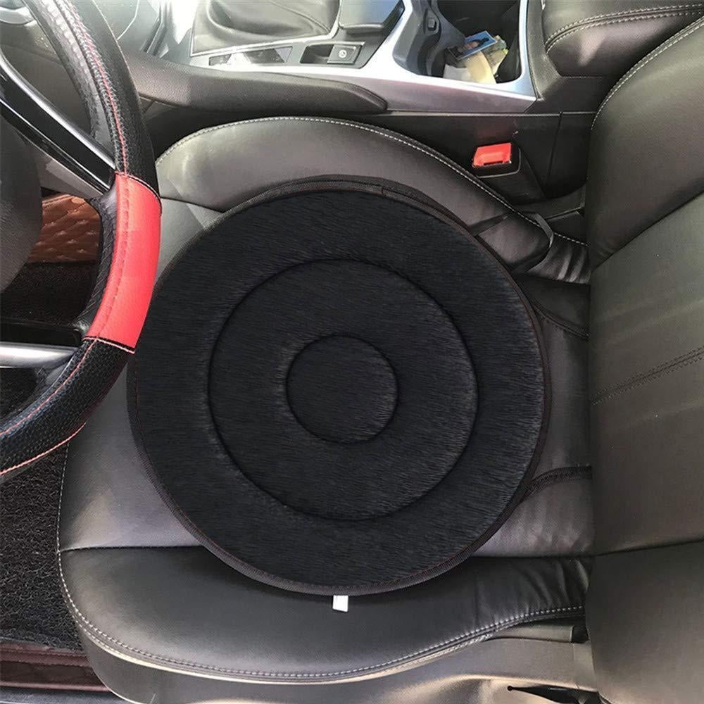 🪑✨360° Rotating Seat Cushion - Ergonomic Support for Office Chair and Car with Memory Foam Core🔄💺