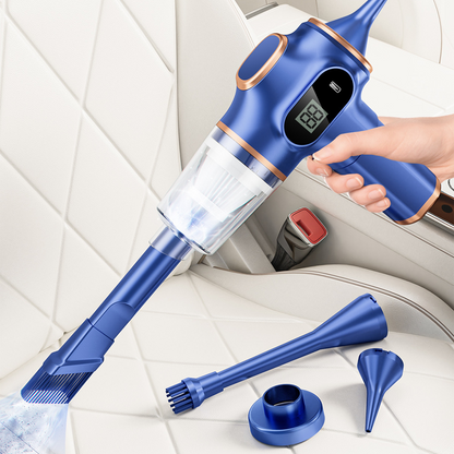 ⏰Handheld Cordless Car Vacuum Cleaner 19000Pa Powerful 6-in-1 Portable with Smart Display