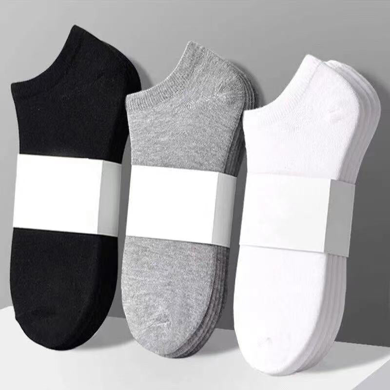 Breathable Cotton Blend Athletic Socks  ( 5pairs)