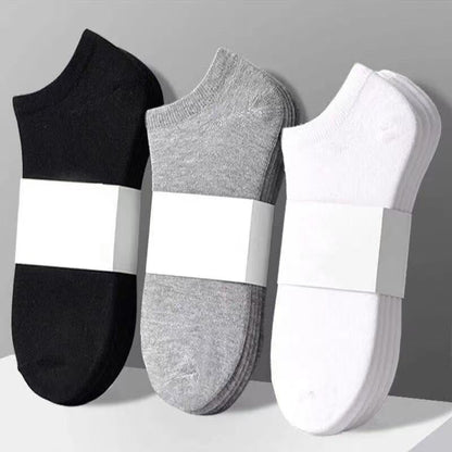 Breathable Cotton Blend Athletic Socks  ( 5pairs)