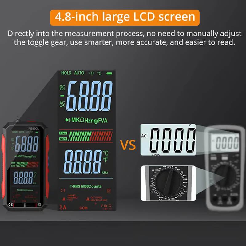 USB Rechargeable Digital Multimeter