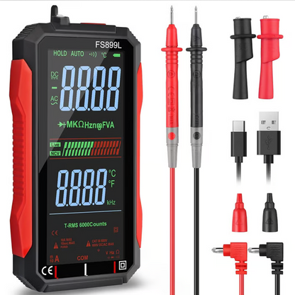 USB Rechargeable Digital Multimeter