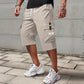 ✨2026 Hot Sale✨Men's Casual Drawstring Capri Cargo Pants