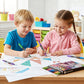 24 Colors Dual-Tip Glitter Marker Set
