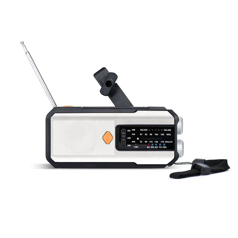 📻Solar Hand-Crank Emergency Weather Radio✨