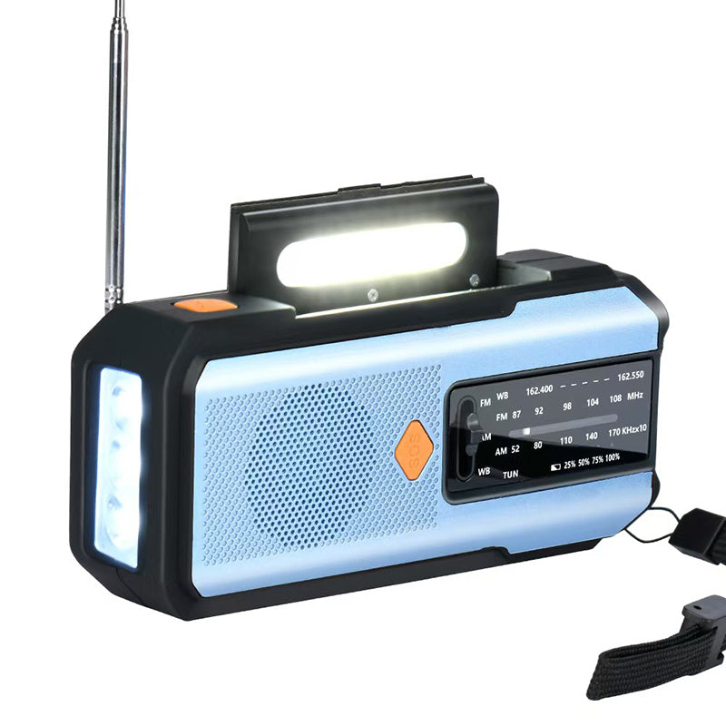 📻Solar Hand-Crank Emergency Weather Radio✨