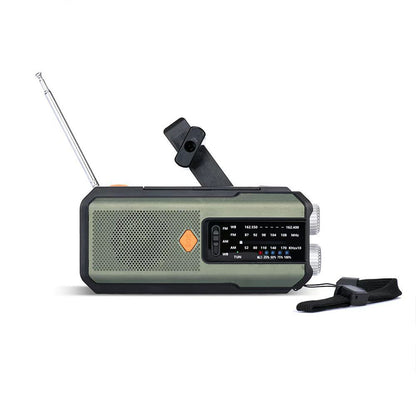 📻Solar Hand-Crank Emergency Weather Radio✨