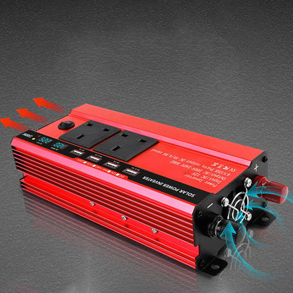 1500W Car Power Inverter with 4 USB Ports