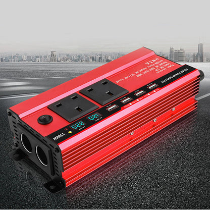 1500W Car Power Inverter with 4 USB Ports