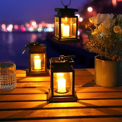 Warm And Romantic Courtyard Solar Candle Light