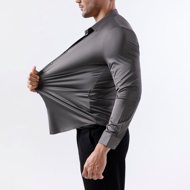 Men’s High-Stretch Wrinkle-Free Shirt