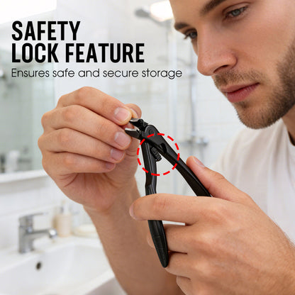 Splash-Proof Stainless Steel Nail Trimmer