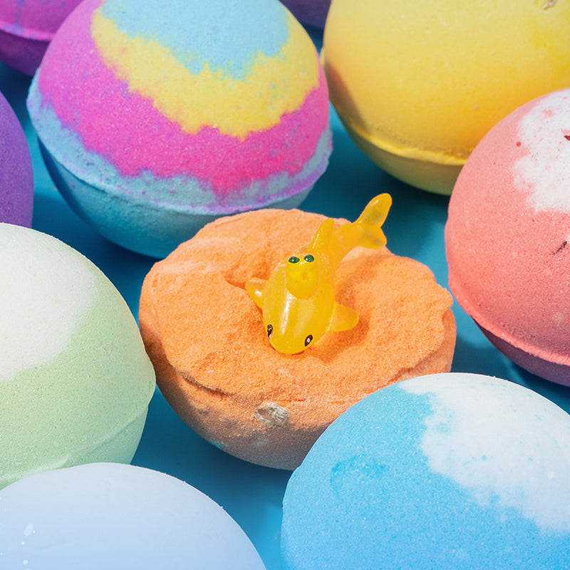 🛁 Ocean Theme Bath Bombs🌊60g*12 Pcs, Foamy Bath Time & Fun Gift Idea ✨