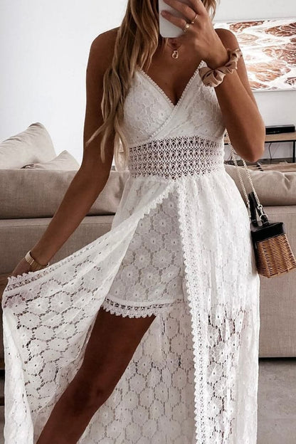 🎁New arrival 50% OFF💥Women's Jumpsuit with Spaghetti Straps – Loose Leisure Jumpsuit with Cut-Out Design✨