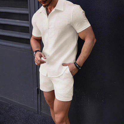 Men's Shirt & Shorts Set