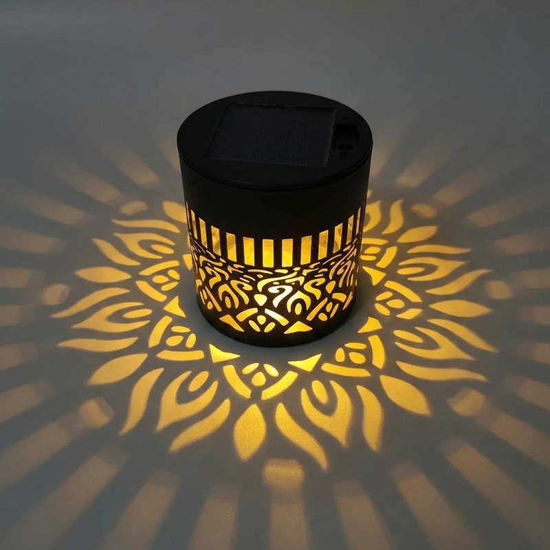 🌞50% OFF NOW!🌀Solar Mandala Light – Stunning Pattern Projection, 2-in-1 Floor & Wall Design & IP65 Waterproof Auto On/Off 🌿