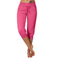 ✨Drawstring Waist Cropped Sweatpants for Lounging
