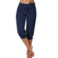 ✨Drawstring Waist Cropped Sweatpants for Lounging
