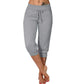 ✨Drawstring Waist Cropped Sweatpants for Lounging