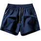 Men's Quick-Dry Athletic Shorts with Zipper Pockets