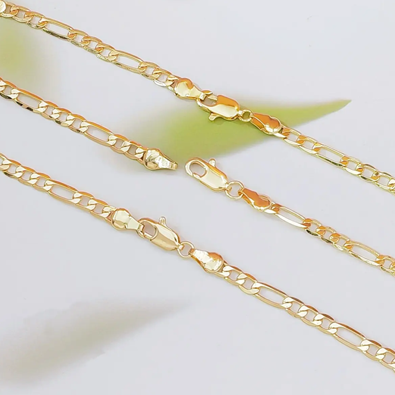 Figaro Link Bracelet for Men & Women