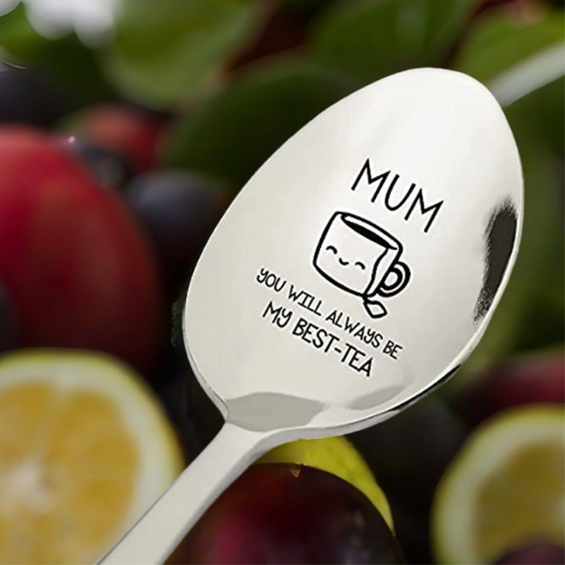 Stainless Steel Spoon - Gift for Mother's Day