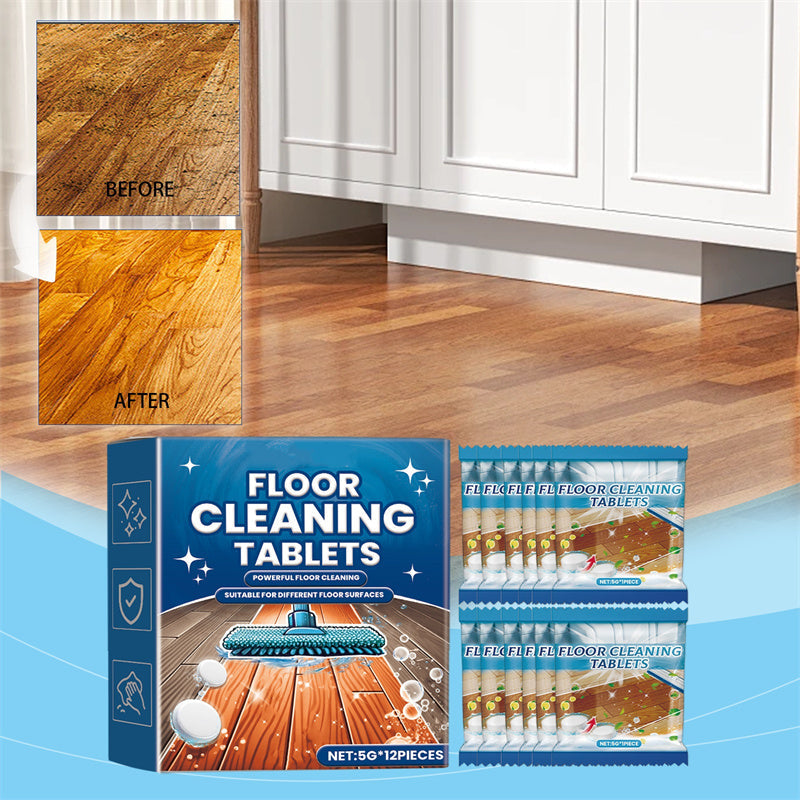 🏠Effervescent Floor Cleaning Tablets– the perfect cleaning aid