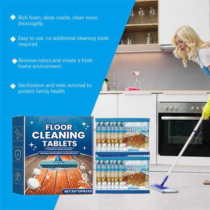 🏠Effervescent Floor Cleaning Tablets– the perfect cleaning aid