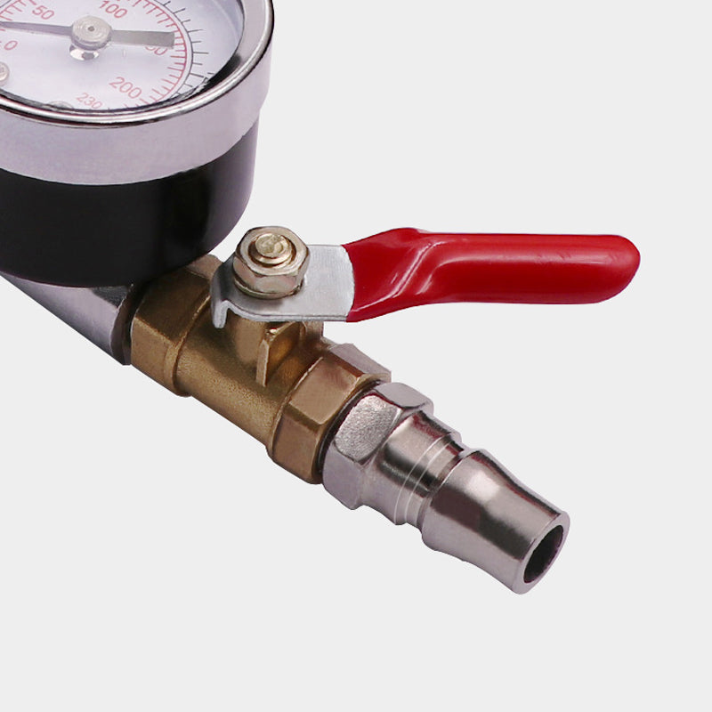 🔧50% OFF NOW!🚗Tire Inflator Gun with Pressure Gauge – Integrated Gauge, Dual-Head Chuck & Ergonomic Grip 💨