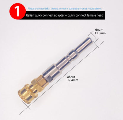 Quick Connect Fitting Adapter for Water Gun & Foam Pot
