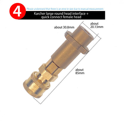 Quick Connect Fitting Adapter for Water Gun & Foam Pot