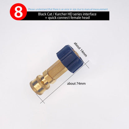 Quick Connect Fitting Adapter for Water Gun & Foam Pot