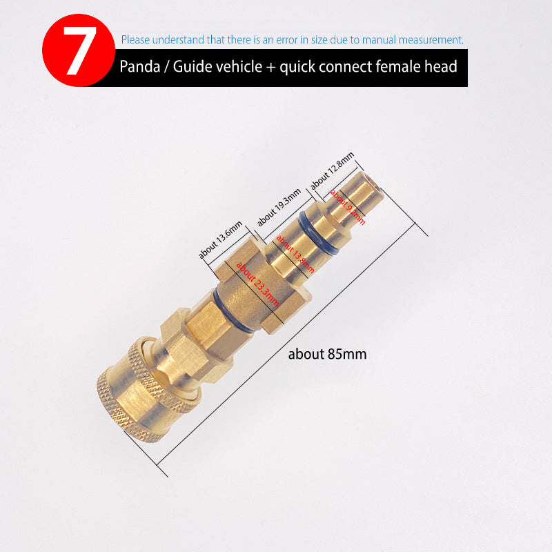 Quick Connect Fitting Adapter for Water Gun & Foam Pot