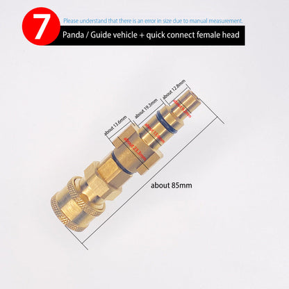 Quick Connect Fitting Adapter for Water Gun & Foam Pot