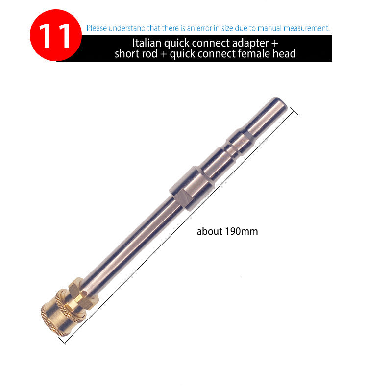 Quick Connect Fitting Adapter for Water Gun & Foam Pot