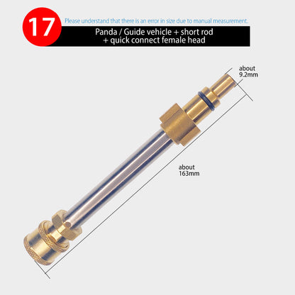 Quick Connect Fitting Adapter for Water Gun & Foam Pot