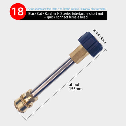 Quick Connect Fitting Adapter for Water Gun & Foam Pot