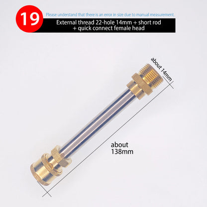Quick Connect Fitting Adapter for Water Gun & Foam Pot