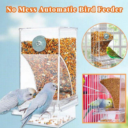 🎉Limited‑Time 60% OFF 🐦No Mess Automatic Bird Feeder