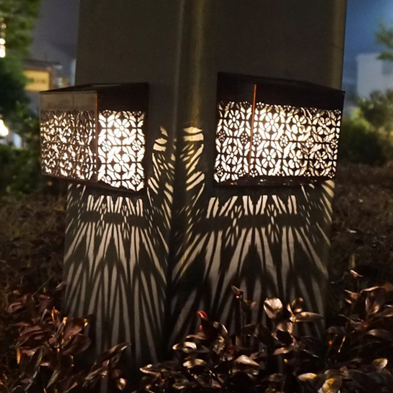 💎 50% OFF! 💎 Solar Powered LED Hollow Wall Light – Auto On/Off, Weatherproof & Casts Beautiful Patterned Glow