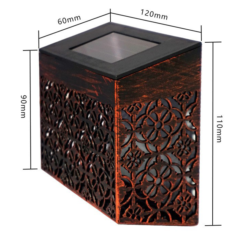 💎 50% OFF! 💎 Solar Powered LED Hollow Wall Light – Auto On/Off, Weatherproof & Casts Beautiful Patterned Glow